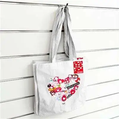 Figurine sanrio hello kitty 50th tote bag
